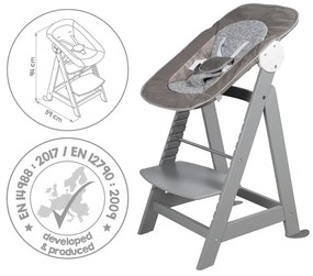 Scaun de masă pentru bebe taupe Miffy – Roba