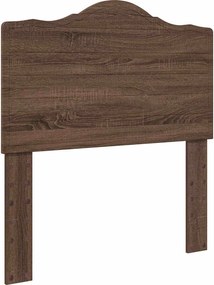 vidaXL Tăblie cap Stejar închis 90 cm Lemn compozit