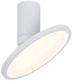 Plafoniera LED din metal alb reglabila Ovidia