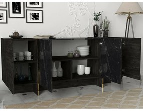 Dulap Veyron Black and Gold