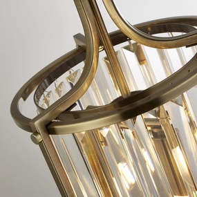 Pendul, Lustra traditionala stil clasic Victoria alama antic
