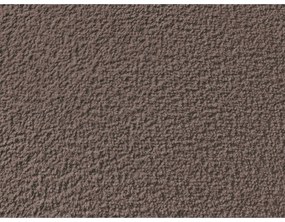 Fotoliu maro cu tapițerie din țesătură bouclé Giorgia – Bobochic Paris