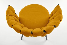 Scaun K516 stofa mustariu
