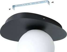 Eglo 902091 - Aplică LED de perete pentru baie CASTROVIDO, 1xG9/4,2W/230V, IP44, neagră
