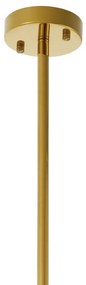 Lustra suspendata design LUX Pearl, auriu 115029 HZ