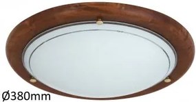 Plafoniera rustica lemn 2 becuri E27 Ufo 5427 Rabalux