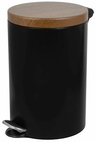 Alda Coș de gunoi cu pedală Sherwood Freedom Fresh12 l, negru, 12 l