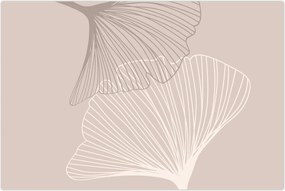 Tablou - Frunze bej N⁰2 (90x60 cm)