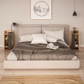 Set 2 Noptiere Elos, Stejar / Antracit