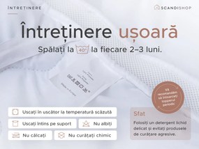 Protectie pentru saltea cu doua straturi - TOPPER 200 x 220 cm
