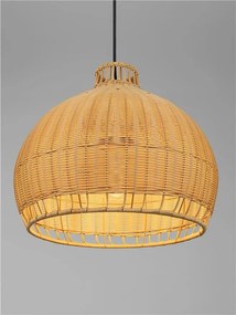 Lustra, Pendul din ratan sintetic pentru exterior Pals natur