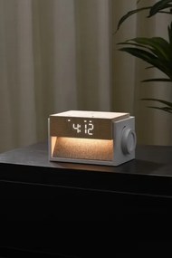 Immax NEO 09114L - Lampă de birou LED CALM cu ceas deșteptător și funcție de încărcare LED/1,2W/5V