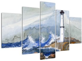 Tablou cu pictura farului (150x105 cm)