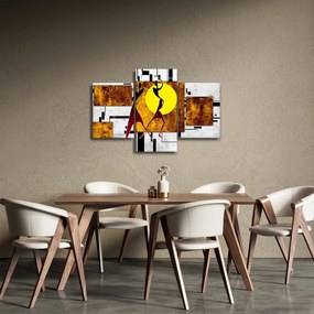 Tablou cu pictură epochală străveche (90x60 cm)