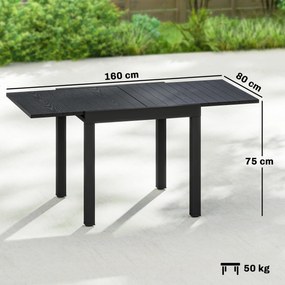 Outsunny Masă Mare pentru Exterior, Grădini, Terase și Spații Verzi | Aosom Romania