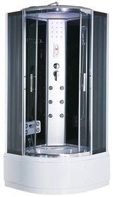 Cabină de duș cu hidromasaj Vital, dimensiune 80x80 cm