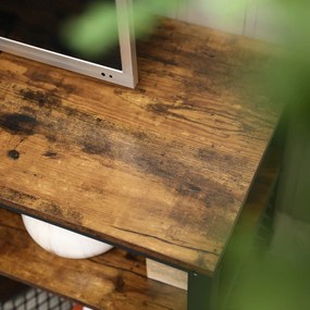 Comoda TV TAYLOR 140x40 cm, maro rustic