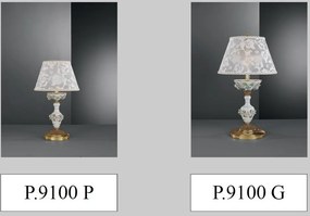 Lustra design italian cu 6 brate din alama si portelan 9100