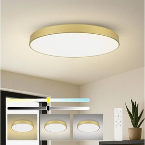 Brilagi - Corp de iluminat LED dimabil POOL SMART, 180W/230V, 120 cm, auriu, Wi‑Fi Tuya + telecomandă