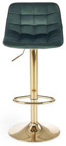 Scaun de bar Bodhi, verde