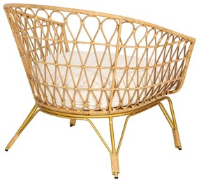 Fotoliu din ratan pentru grădină Bonami Essentials Ratta Outdoor