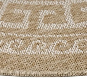 Covor Comilla 0887 beige, diametru 120 cm, diametru 120 cm