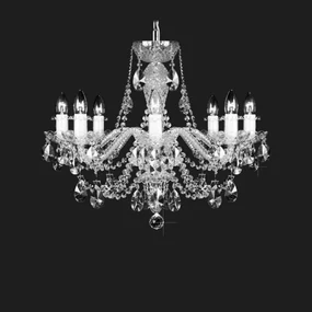 Lustra cu 8 brate cristal Bohemia L11 009/08/1-A