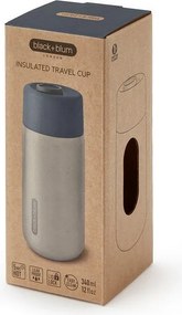 Cană termos argintie din oțel inoxidabil 340 ml – Black + Blum