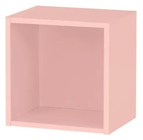 Boxie dulap de perete deschis 40x40x27 cm roz