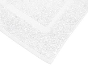 Covoras de baie BASIC 45x65 cm alb, 100% bumbac