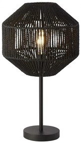 Veioza / Lampa de masa modena Wicker EU11201-1BK SRT