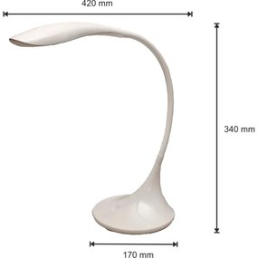 Lampă LED dimabilă VELA 1xLED/6,5W/230V