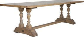Masă lemn masiv extensibilă Heritage 180/290×100 cm