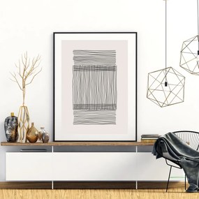 Poster - Abstracție pictată (A4)