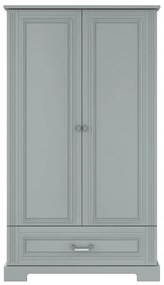 Dulap elegant Ines gri H193 cm