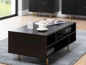 Măsuță de cafea Newelon NW03 (Cașmir + auriu) . 1103748