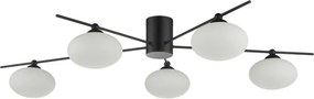 Där Lighting JAS5422 - Lustru aplicat JASPER 5xG9/25W/230V, negru