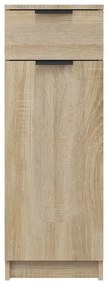 Dulap de baie, stejar sonoma, 32x34x90 cm, lemn compozit Stejar sonoma, 1