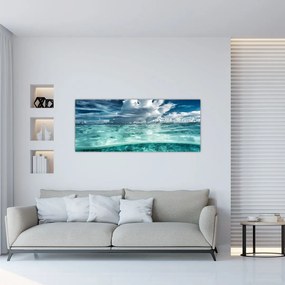 Tablou - privire sub nivelul mării (120x50 cm)