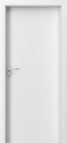 Usa HDF cu toc fix reglabil din MDF PAL - Colectia Basic Alb 160-250 mm, Alb, Folie Decor