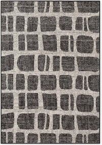 Covor pentru exterior și interior negru/crem 160x230 cm Haringey Ruskin – Ted Baker