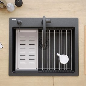 Chiuveta din granit KURT 110 WORKSTATION Negru