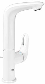 Baterie lavoar inalta Grohe Eurostyle New L alb maner loop