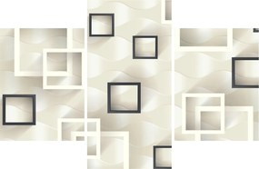Tablou geometric abstract (90x60 cm)