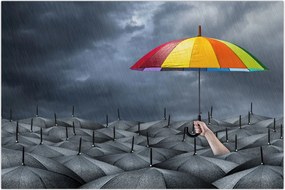 Tablou - Umbrele (90x60 cm)