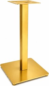 Picioare metalice pentru masa 80x80 cm,culoare auriu