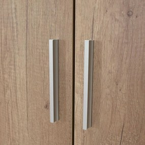 Dulap Haine Adore Trendline cu 2 usi si umeras, 80 x 187 x 47 cm