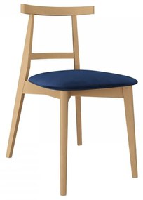 Scaun sufragerie KD 71 (Fag + albastru) . 1103492