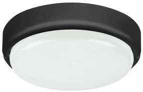 Plafoniera LED pentru iluminat exterior design modern IP54 Hort negru