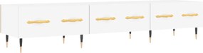vidaXL Comodă TV, alb, 150x36x30 cm, lemn prelucrat